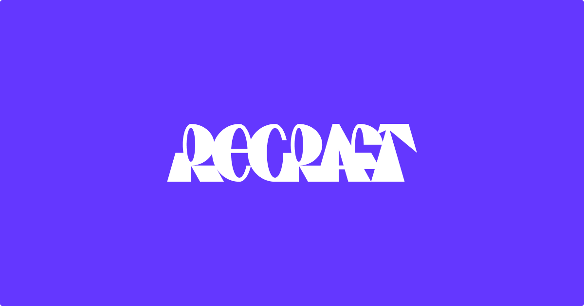 Recraft 官方 banner